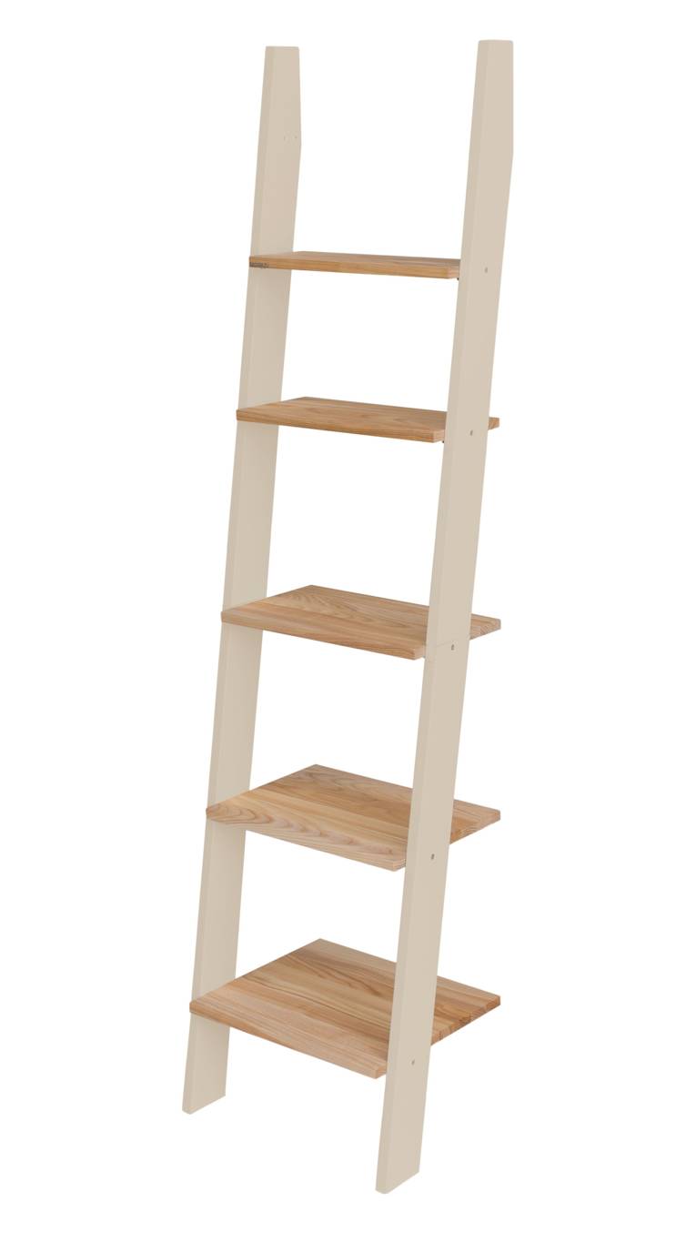 ASHME Stigehylde 45x35x180cm - Asketræ Hylder / Brun Beige