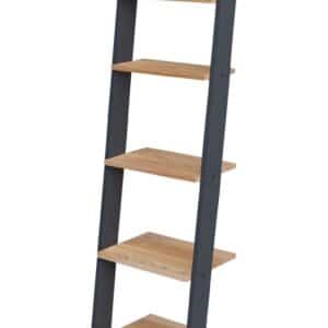 ASHME Stigehylde 45x35x180cm - Asketræ Hylder / Grafit