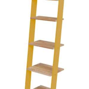 ASHME Stigehylde 45x35x180cm - Asketræ Hylder / Gul