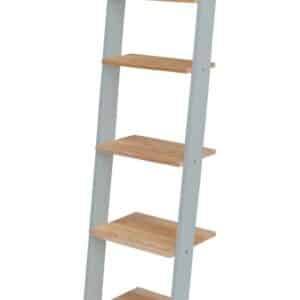 ASHME Stigehylde 45x35x180cm - Asketræ Hylder / Lysegrå