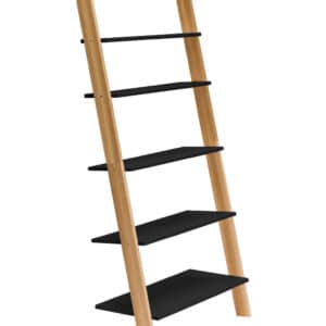 ASHME Stigehylde 85x35x180cm Sort