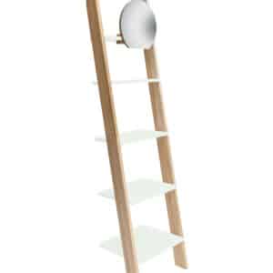 ASHME Stigehylde med spejl 45x35x180cm Fleeting Mint