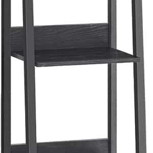 Reol - stigereol i industrielt design - sort 170 x 30 x 34 - Reoler og hylder > Reoler - gulvreoler og stuereoler - Daily-Living