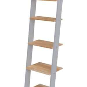 ASHME Stigehylde 45x35x180cm - Asketræ Hylder / Mørkegrå