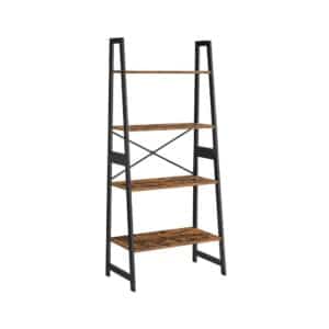 Stigereol - bogreol i bambus - rustik brun 63 x 34 x 137 - Reoler og hylder > Reoler - gulvreoler og stuereoler - Daily-Living